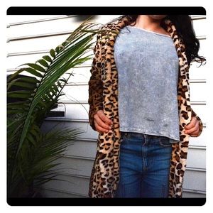 • VINTAGE Andrew Marc Faux Fur Jacket •